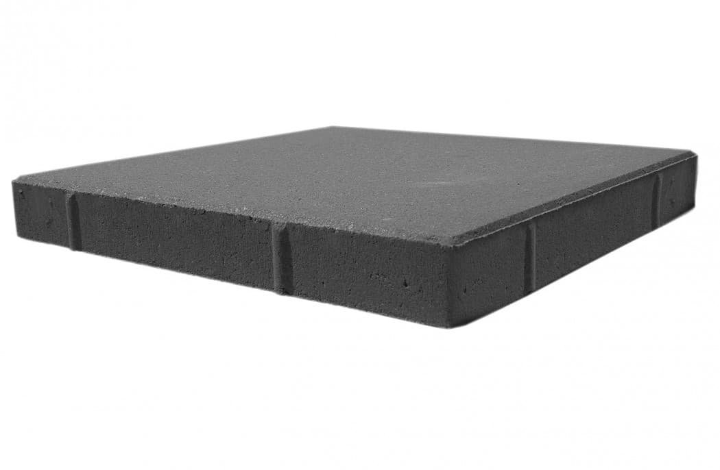 Sort / koksgrå 60x60x6 Havefliser